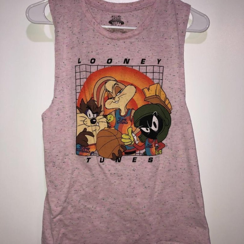5 For $10 Ladies Space Jam Tank Size XS